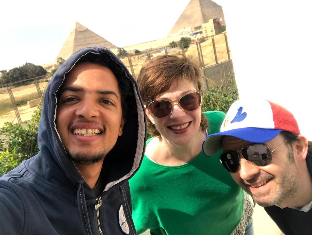 Studio Farida Pyramids View Kafrat al Jabal Exterior foto