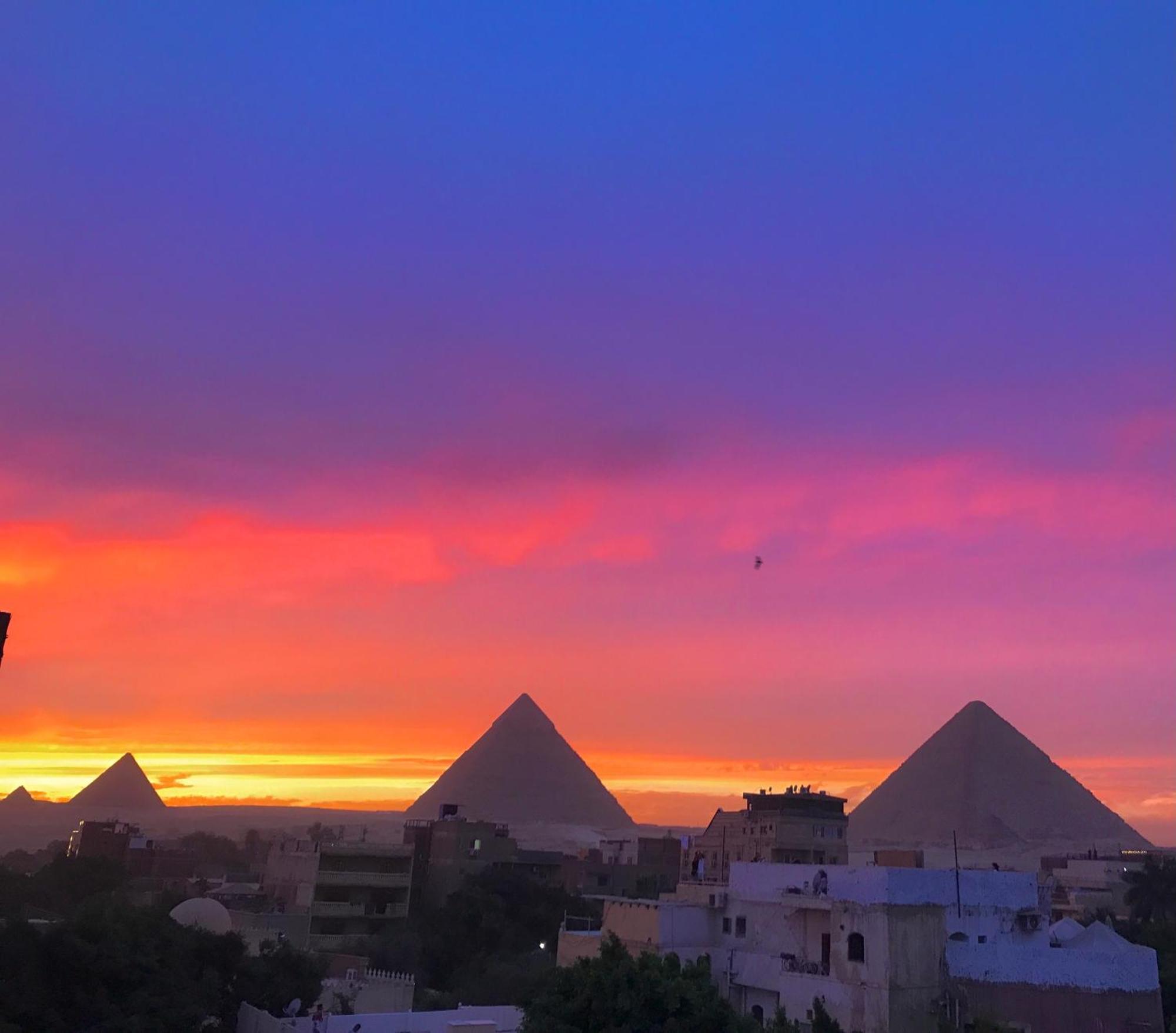 Studio Farida Pyramids View Kafrat al Jabal Exterior foto